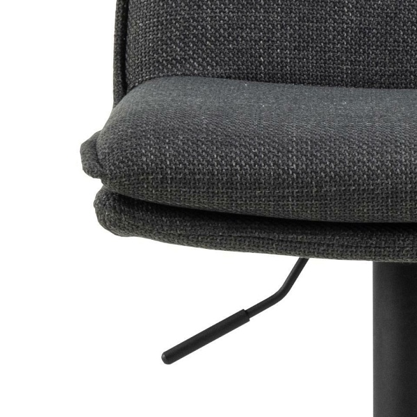 Stołek barowy Flynn szary ciemny - ACTONA